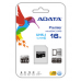 Карта памяти 16GB ADATA Premier MicroSDHC Class 10 UHS-I (AUSDH16GUICL10-R)