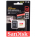 Карта памяти 256GB SanDisk Extreme Plus Class 10 + адаптер (SDSQXBZ-256G-GN6MA)