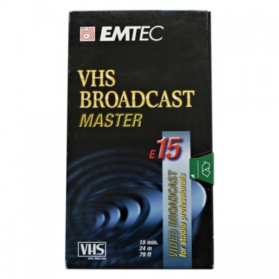 Видеокассета EMTEC Broadcast Master E15