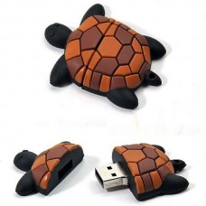 Флеш-накопитель USB 8GB Черепаха коричневая