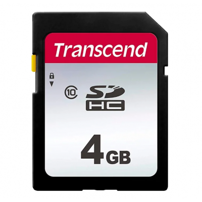 Карта памяти 4GB Transcend 300S SDHC Class 10 (TS4GSDC300S)