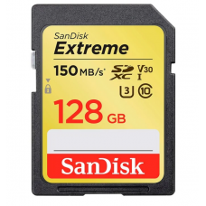 Карта памяти 128GB SanDisk Extreme SDXC Class 10 UHS-I 90 Mb/s (SDSDXNF-128G-GNCIN)