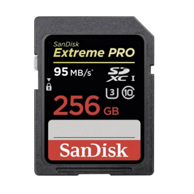 Карта памяти 256GB SanDisk Extreme Pro SDXC Class 10 UHS-I (SDSDXPA-256G-G46)