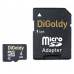 Карта памяти 4GB DiGoldy MicroSDHC Class 10 + SD адаптер (DG004GCSDHC10-AD)