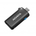 Карта памяти 32GB ADATA MicroSDHC Class 10 UHS-I (OTG/USB Reader) (AUSDH32GUICL10-ROTGMBK)