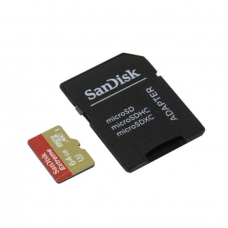Карта памяти 64GB SanDisk Extreme MicroSDXC Class 10 UHS-I (U3) + SD адаптер (SDSDQXL-064G-GA4A)