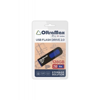 Флеш-накопитель 128GB OltraMax 250 синий (OM-128GB-250-Blue)