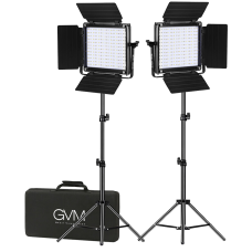 Комплект осветителей (2 шт.) GVM 800D-RGB