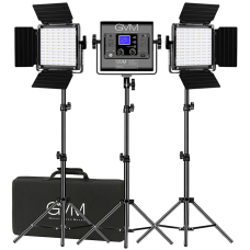 Комплект осветителей (3 шт.) GVM 800D-RGB