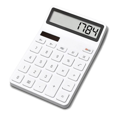 Калькулятор Xiaomi Kaco Lemo Desk Electronic Calculator Белый