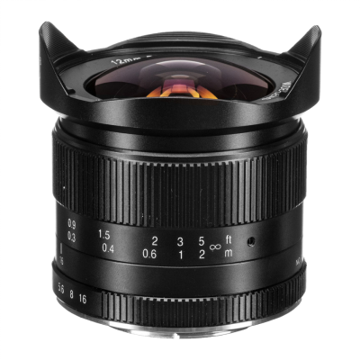 Объектив 7Artisans 12mm F2.8 Micro 4/3 Чёрный