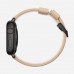 Ремешок Nomad Modern Slim для Apple Watch 38/40mm Бежевый с черной фурнитурой