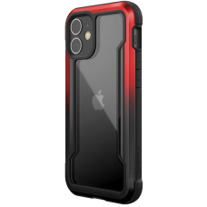 Чехол Raptic Shield для iPhone 12 mini Чёрный/Красный градиент