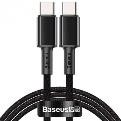 Кабель Baseus High Density Braided Type-C 100W 1м Чёрный