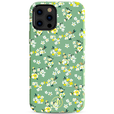 Чехол Kingxbar Blossom для iPhone 12 Pro Max Зелёный