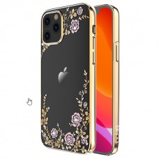 Чехол Kingxbar Flora для iPhone 12 Pro Max Золотой