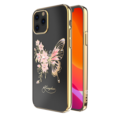 Чехол Kingxbar Butterfly для iPhone 12/12 Pro Золотой