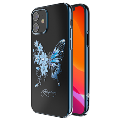 Чехол Kingxbar Butterfly для iPhone 12 mini Синий