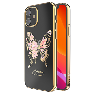 Чехол Kingxbar Butterfly для iPhone 12 mini Золотой