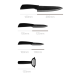 Набор керамических ножей Xiaomi Huo Hou Nano Ceramic Knife Черный