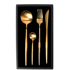 Столовые приборы Xiaomi Maison Maxx Stainless Steel Золотой