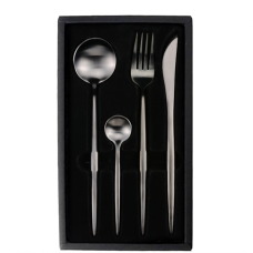 Столовые приборы Xiaomi Maison Maxx Stainless Steel Чёрный