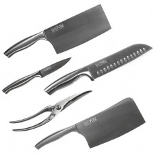 Набор ножей Xiaomi Huo Hou Nano Steel Knife Set 6-в-1 HU0014