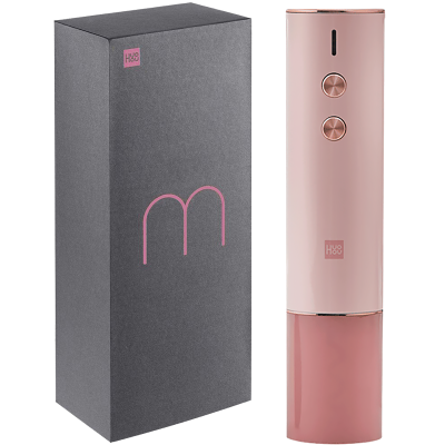 Штопор электрический Xiaomi HuoHou Wine Electric Opener (в подарочной упаковке) Розовый