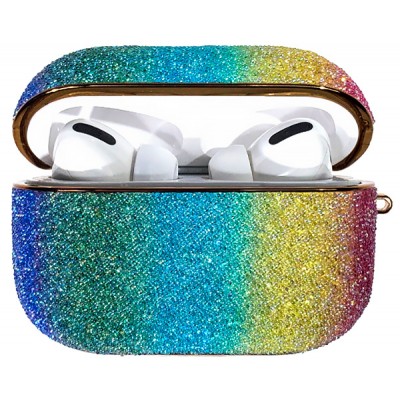 Чехол Kingxbar Rainbow для Apple AirPods Pro Радуга