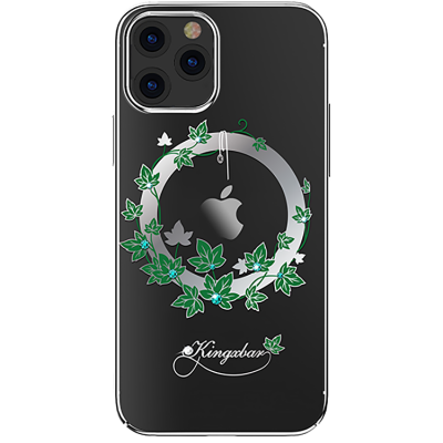 Чехол Kingxbar Wreath для iPhone 12/12 Pro Плющ