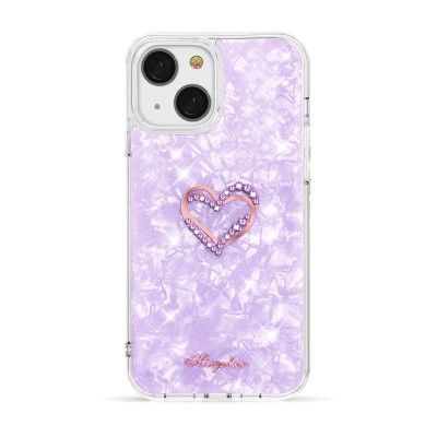 Чехол Kingxbar Shell для iPhone 13 Фиолетовый