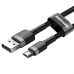 Кабель Baseus Cafule USB - micro USB 2.4A 50 см