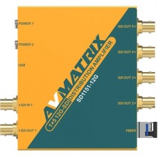Усилитель-распределитель AVMatrix SD1151-12G 12G-SDI 1x5 с восстановлением тактовой частоты