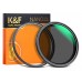 Светофильтр K&F Concept Magnetic Nano-X ND2-32 67mm