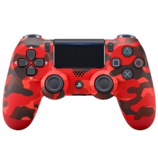 Геймпад для консоли PS4 DualShock Wireless v2 Camouflage Red