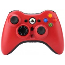 Джойстик проводной Xbox 360 Controller Wireless Red