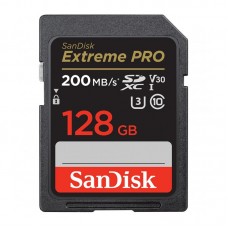 Карта памяти 128GB SanDisk Extreme Pro SDXC UHS-I V30 [SDSDXXD-128G-GN4IN]