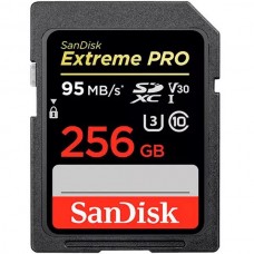 Карта памяти 256GB SanDisk Extreme Pro SDXC UHS-I V30 [SDSDXXG-256G-GN4IN]
