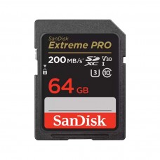Карта памяти 64GB SanDisk Extreme Pro SDXC UHS-I V30 [SDSDXXU-064G-GN4IN]