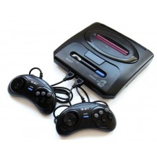 Игровая приставка Sega Mega Drive 2 Black + 38 игр