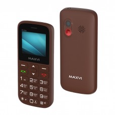Сотовый телефон Maxvi B100ds Brown