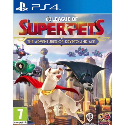 Игра DC League of Super-Pets: The Adventures of Krypto and Ace [PS4, русская версия]