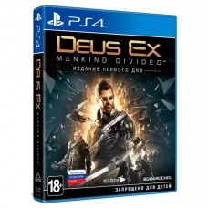 Игра Deus EX: Mankind Divided - Day One Edition [PS4, русская версия]