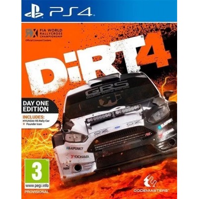 Игра DiRT 4 [PS4, английская версия]