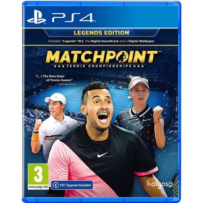 Игра Matchpoint Tennis Championship - Legend Edition [PS4, русские субтитры]