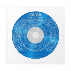 Диск CD-R Mirex Standart 700 Mb, 48х, в бумажном конверте, 1 шт