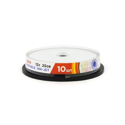 Диск BD-R Mirex Printable 25 Gb, 12x, 10 шт