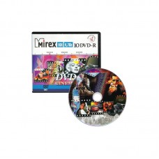 Диск DVD-R Mirex Cinema 4.7 Gb, 16x, портмоне, 10 шт