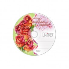 Диск DVD-R Mirex Для тебя 4.7 Gb, 16x, термоупаковка, 100 шт