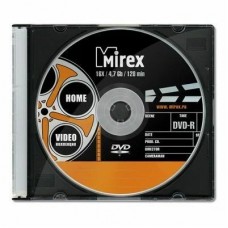 Диск DVD-R Mirex Video Коллекция 4.7 Gb, 16x, Slim Case, 1 шт